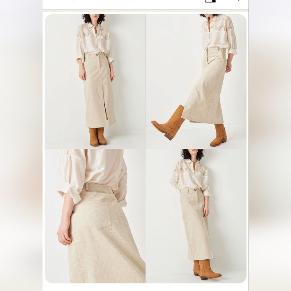 Courdroy skirt sessun